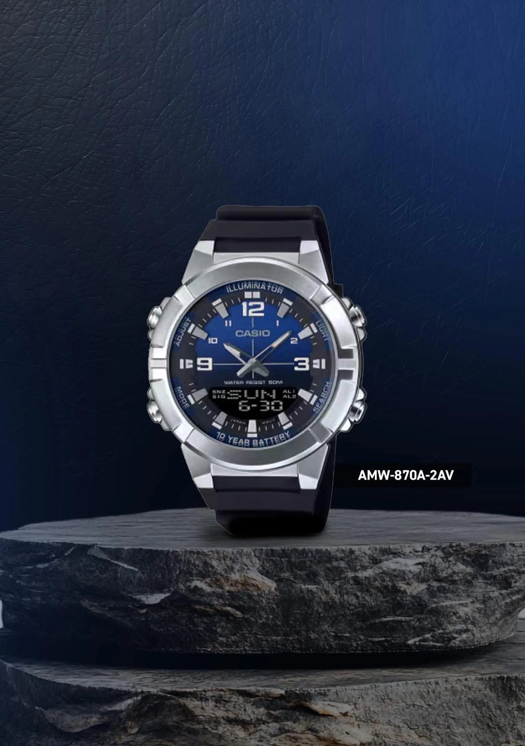CASIO HOMME AMW-870A-2AVDF