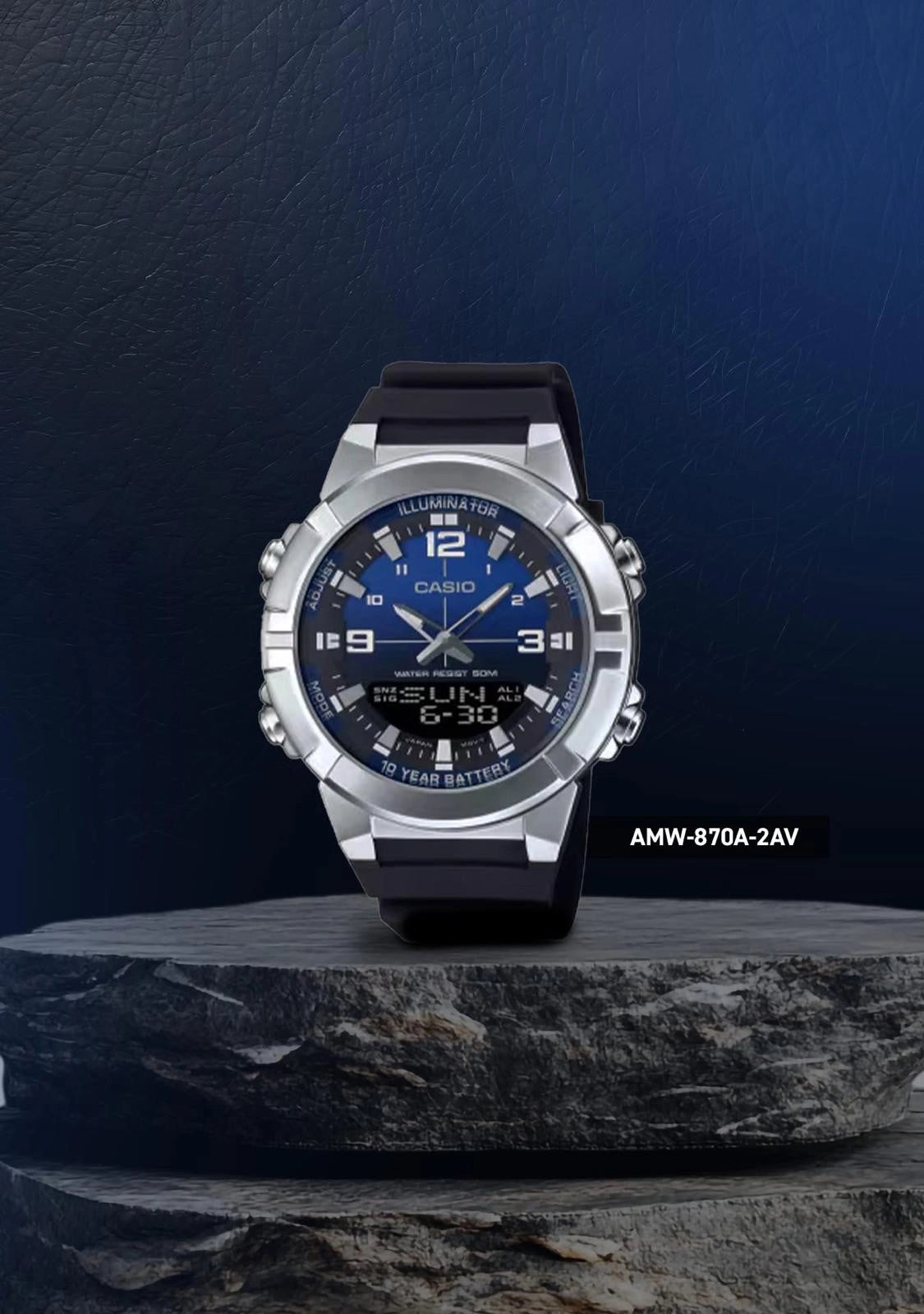CASIO HOMME AMW-870A-2AVDF