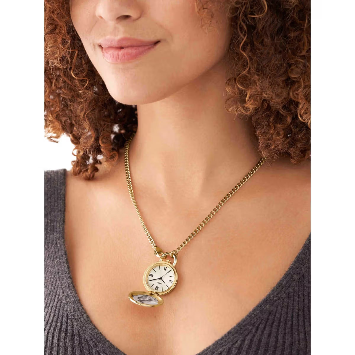 FOSSIL FEMME ES5292 MONTRE A MEDAILLON