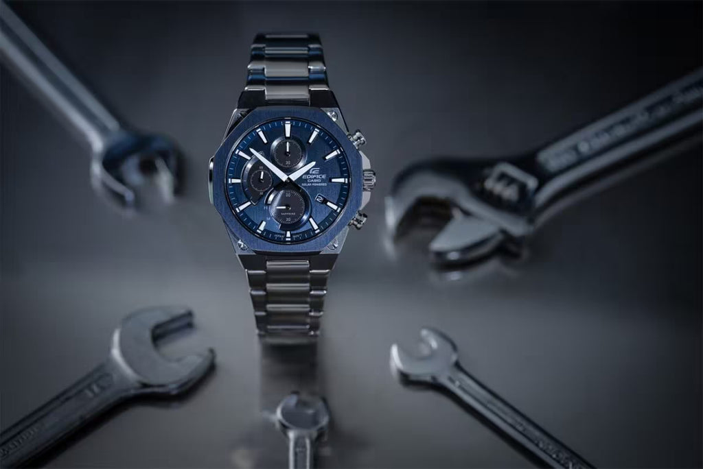 EDIFICE - EFS-S570DB-2AUDF SOLAIRE-SAPPHIR