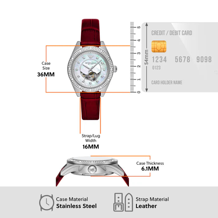 EMPORIO ARMANI MECANIC FEMME AR60075