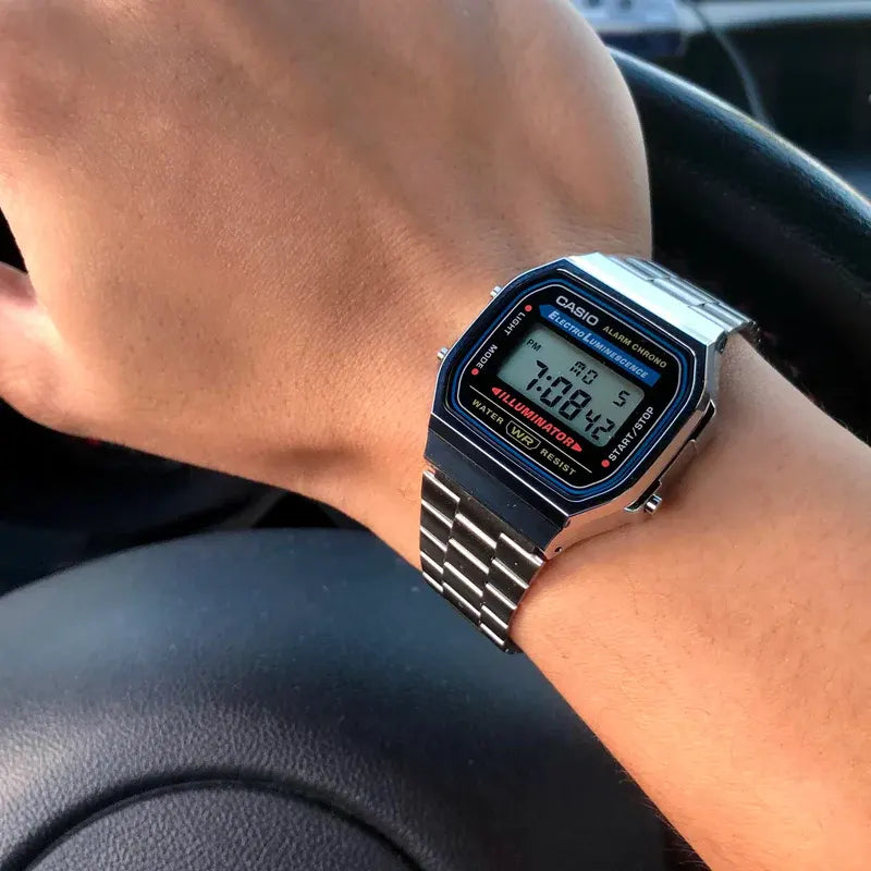 CASIO HOMME FEMME VINTAGE A168WA-1WDF