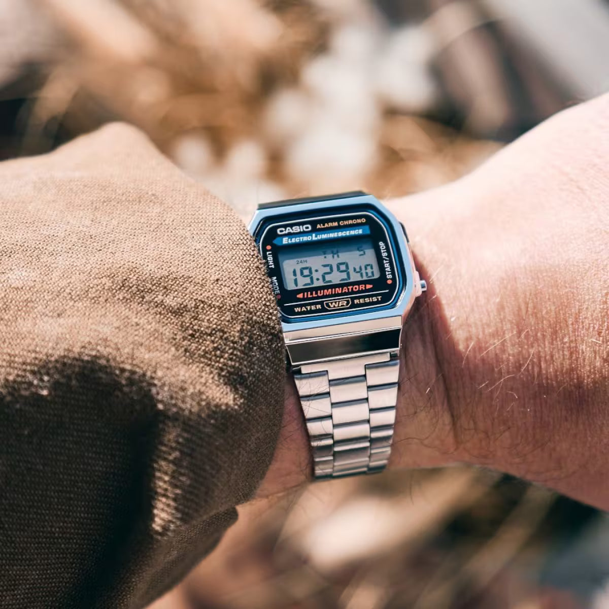 CASIO HOMME FEMME VINTAGE A168WA-1WDF