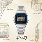 CASIO HOMME FEMME VINTAGE A158WA-1DF