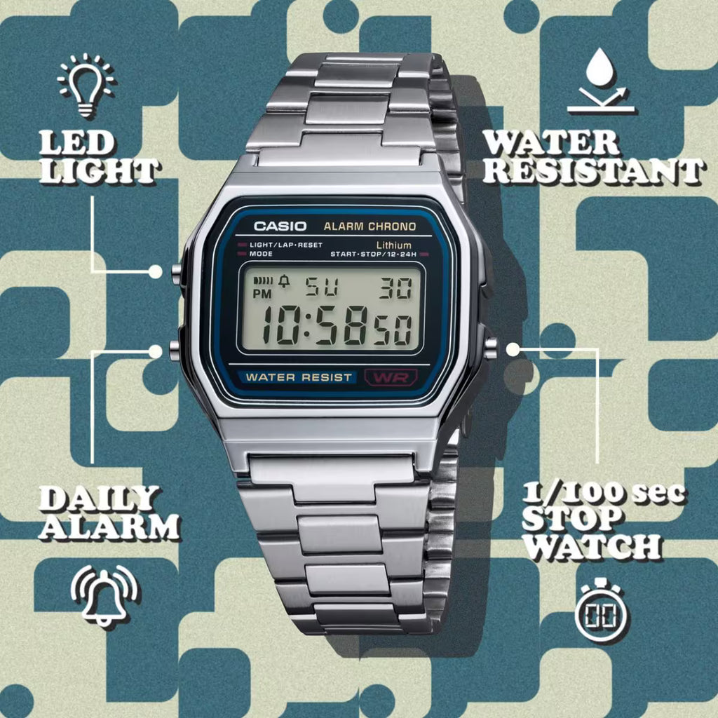 CASIO HOMME FEMME VINTAGE A158WA-1DF