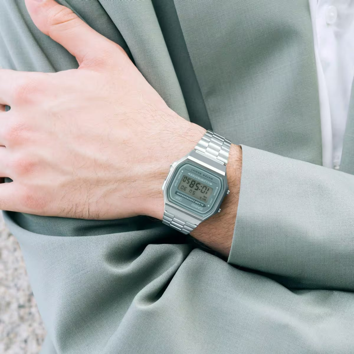 CASIO HOMME FEMME VINTAGE A168WA-3AY