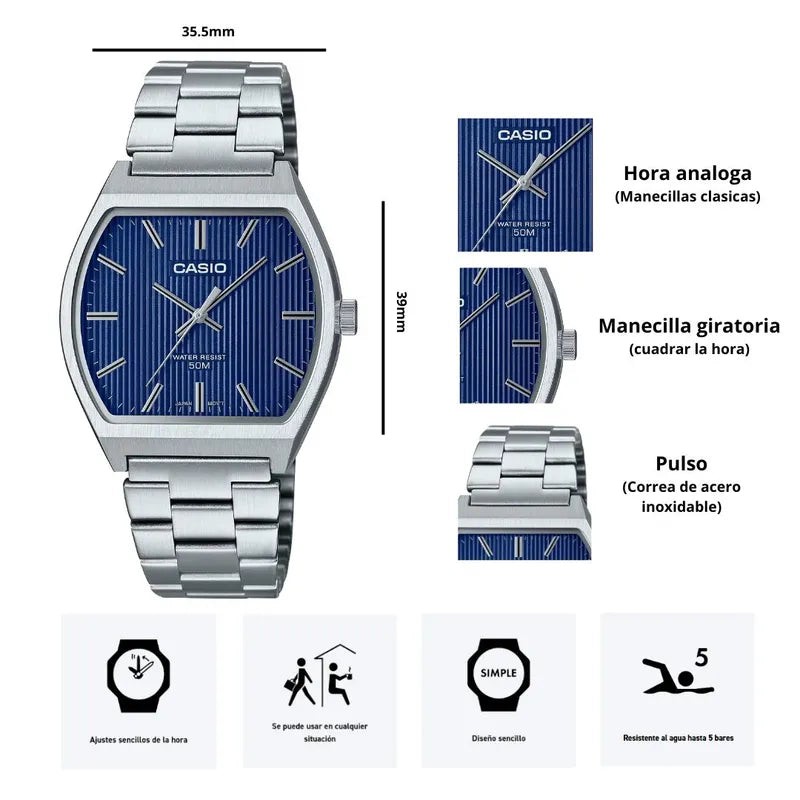 CASIO - MTP-B140D-2AVDF